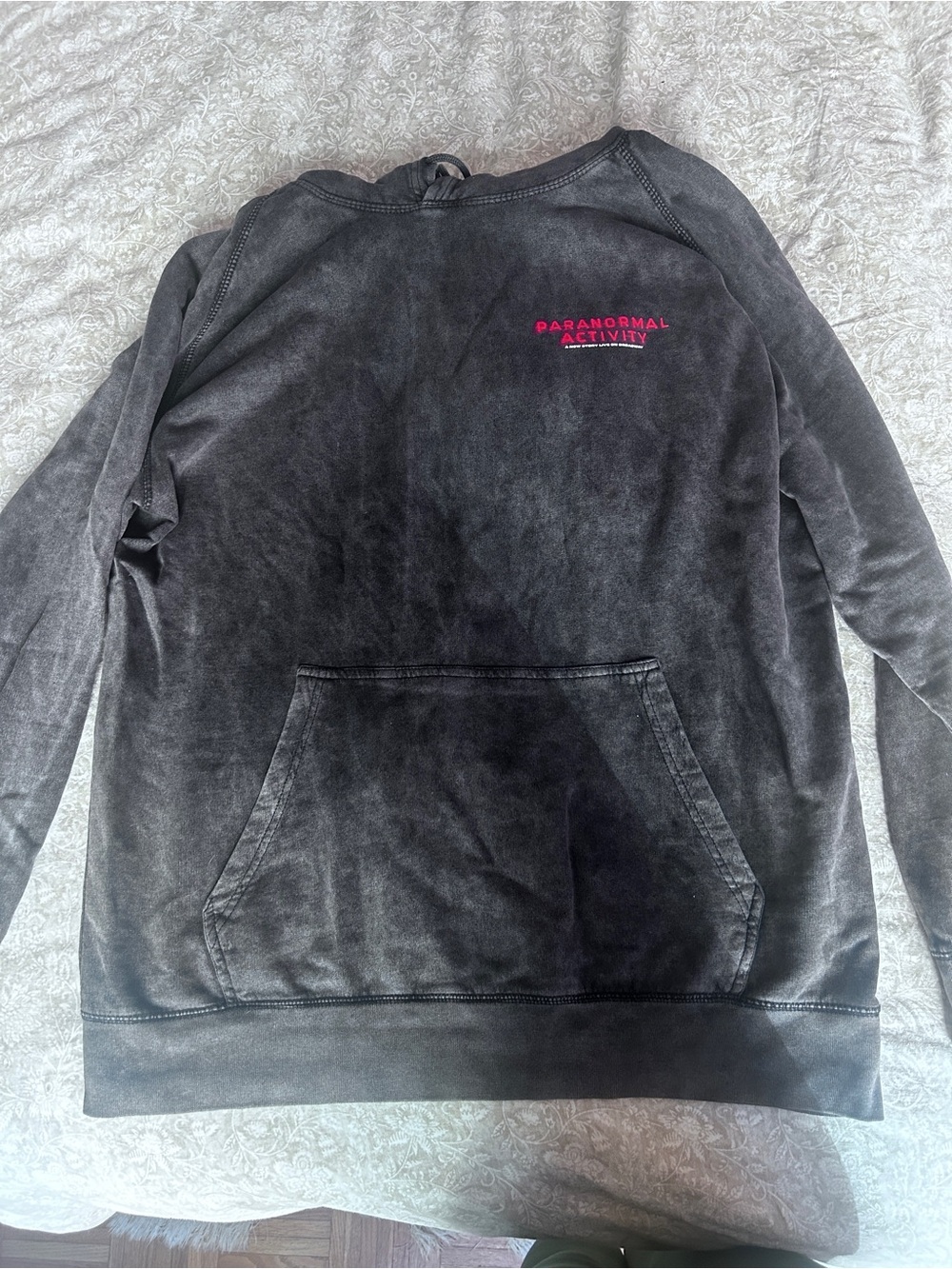 Paranormal Activity Broadway Merch Black Hoodie Sweatshirt